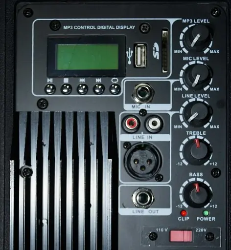 Активная акустическая система BiG PP0108A+MP3 - фото 2