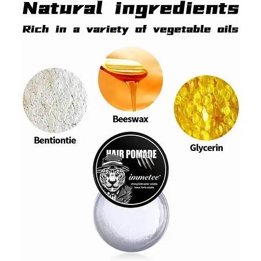 Помада для волос immetee Limpid с высоким блеском и сильной фиксацией 125 мл - фото 3