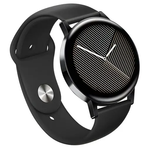 Силиконовый ремешок Hoco WH11 быстросъемный, черный 20 мм - фото 2