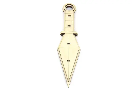 Дерев'яний конструктор "Кунай" 7 деталей - фото 4