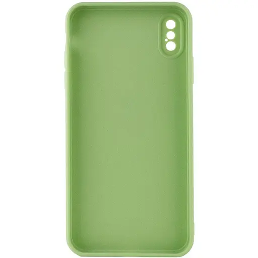 Силіконовий чохол Epik Candy Full Camera для Apple iPhone XS Max 6.5 Фісташковий - фото 2