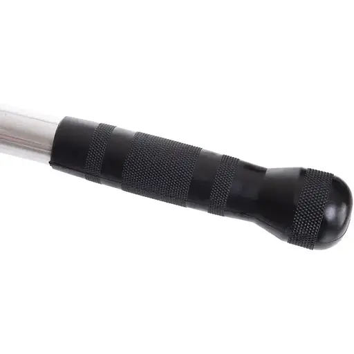 Ручка для верхньої тяги York Fitness V-подібна на трицепс з обертовим підвісом та гумовими рукоятками, хром - фото 8