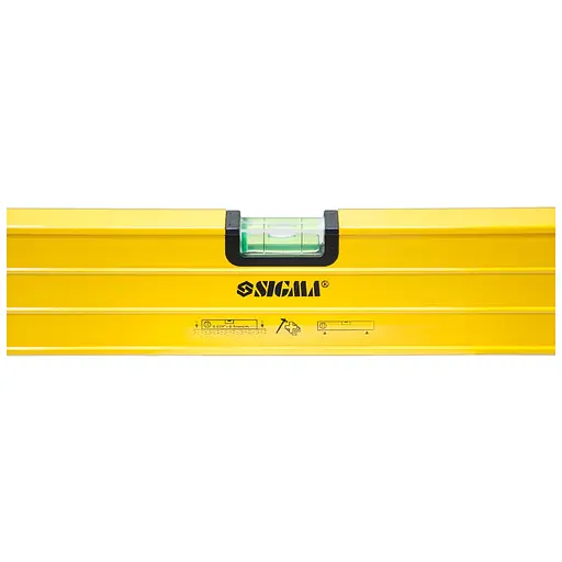 Уровень Sigma с поворотной капсулой, 2 рукоятки 100см (3723101) - фото 3