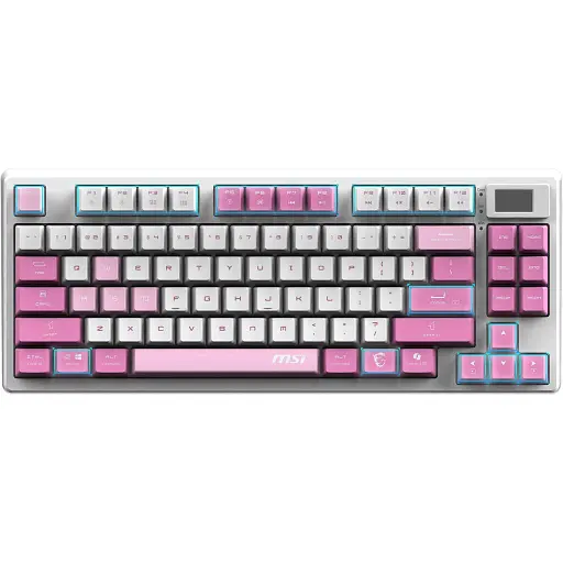 Клавиатура MSI Forge GK600 TKL Wireless UA Violet (S11-43UAQ01-HH9) [145471] - фото 4
