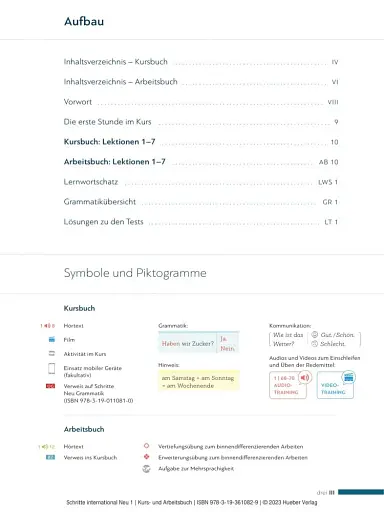Schritte international Neu 1. Kursbuch + Arbeitsbuch mit Audios online - фото 2