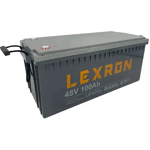 Акумуляторна батарея Lexron LiFePO4 48V 100Ah 4800Wh ( 522 x 238 x 223) Q1