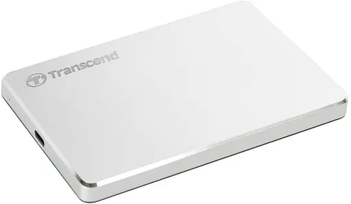 Зовнішній жорсткий диск Transcend 2tb StoreJet 25C3S Silver (TS2TSJ25C3S) - фото 1