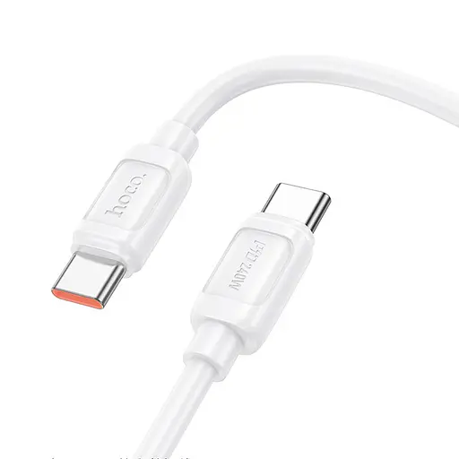 Дата кабель Hoco X115 Surpass Type-C to Type-C 240W (1m) White - фото 3