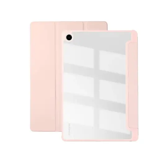 Чохол TPUCristal SlimTPU Spen holder Samsung Galaxy Tab A9 Plus SM X210 X215 X216 Світло-рожевий - фото 2