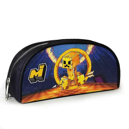 Пенал шкільний Minecraft Кріпер 23х10х8 см з принтом для хлопчика (02848)