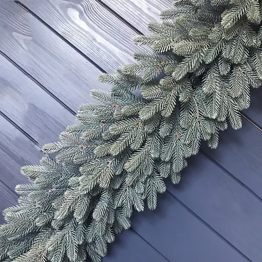 Гірлянда хвойна Hvoya Traditional пишна лита блакитна 1.2 м