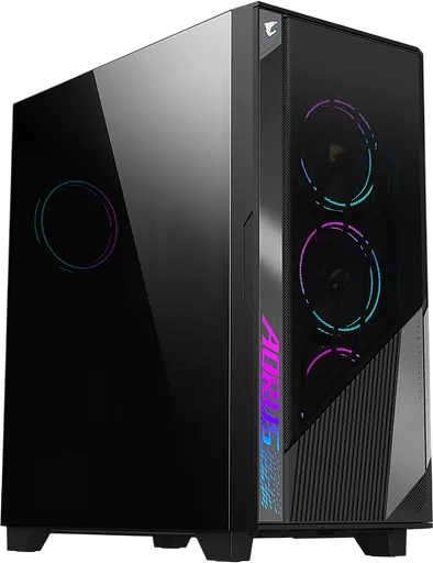 Корпус Gigabyte AORUS C500 GLASS ARGB Black (GB-AC500G ST) - фото 1