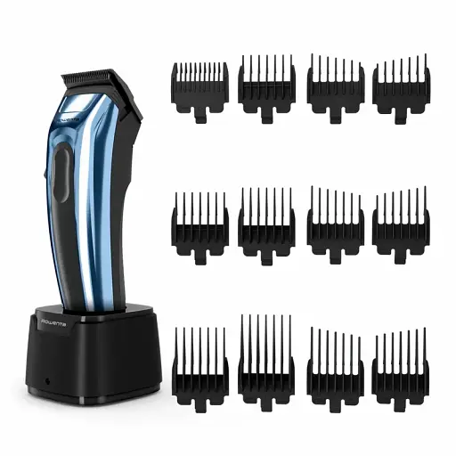 Машинка для стрижки Rowenta Barber Experience синій (TN1551E0) - фото 4