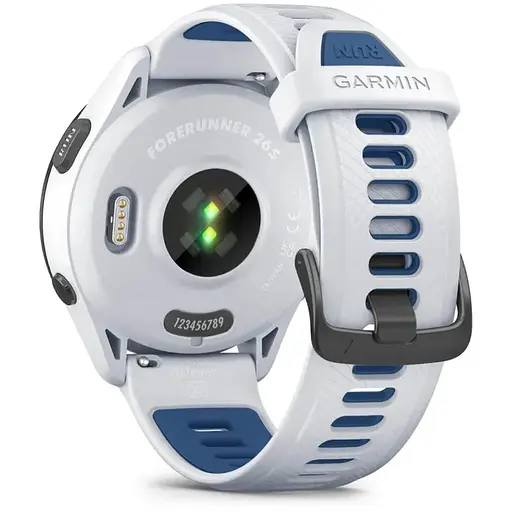 Смарт-часы Garmin Forerunner 265 с белым силиконовым ремешком. - фото 3