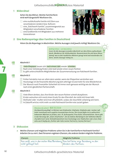 Sicher! B2.2 Kursbuch+Arbeitsbuch+CD zArbeitsbuch. Lektion 7-12 mit Audio-CD zu - фото 5