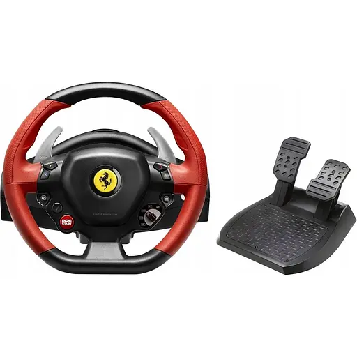 Ігрове кермо з педалями Thrustmaster Ferrari 458 Spider (4460105) Вітрина [147854] - фото 5