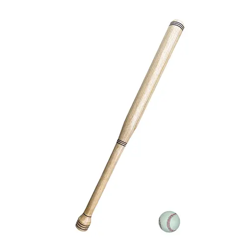 Біта дерев'яна для бейсболу Legioners Baseball NE-BB-70, 70 см - фото 2