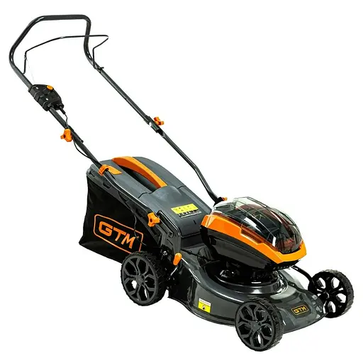 Газонокосарка акумуляторна GTM BLM42 несамохідна без АКБ і ЗП (BLM42_BARE TOOL) - фото 1