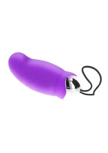 Віброяйце Toy Joy Make My Orgasm Eggsplode 8.9 см фіолетовий - фото 4