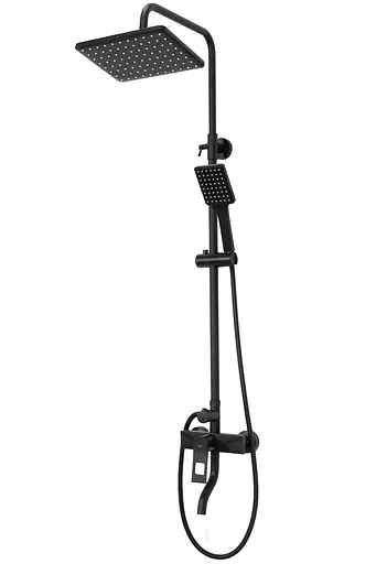 Душовя система Rea Soul з виливом black REA-B9998, Чорний матовий - фото 3