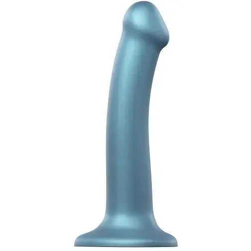 Насадка для страпона Strap-On-Me Mono Density Dildo M Blue