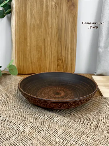 Столовий сервіз керамічного (глиняного) посуду на 12 осіб Декор - фото 6