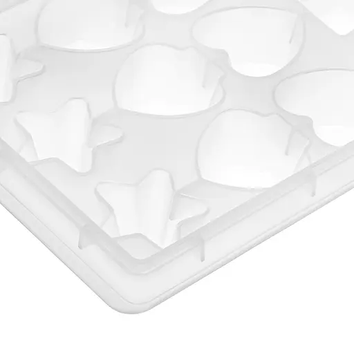 Форма для льда пластиковая 24.5 x 12.5 см, Kitchette Серый 83851 - фото 4