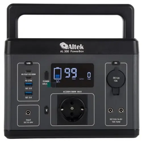 Зарядна станція Altek AL 300 PowerBox 300W 296Wh