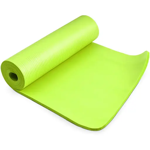 Мат для фитнеса и йоги Hop-Sport HS-N015GM 1,5см салатовый - фото 3