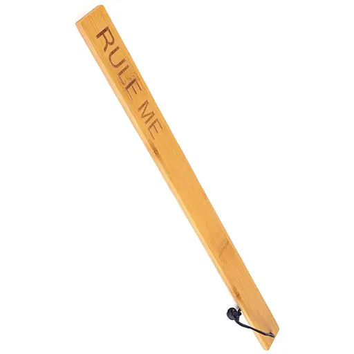 Паддл Fetish Tentation - Paddle Rule Me Bamboo, упакований в ПЕ пакет