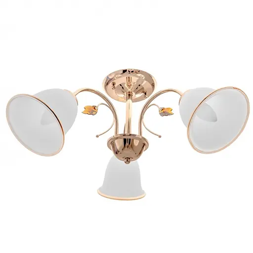 Люстра стельова Brille E27 60W G (LK-581C/3)