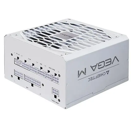 Блок живлення Chieftec Vega M 850W ATX 3.1 80+ Gold White (PPG-850-CW) - фото 2