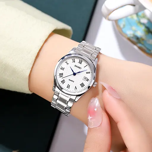 Наручний годинник жіночий 2178SI Silver Skmei acs0030181 - фото 5