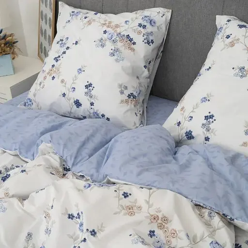 Комплект постільної білизни Viluta двоспальний ранфорс 24293 100% бавовна - фото 4