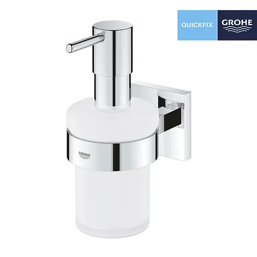 Дозатор для рідкого мила Grohe QuickFix Start Cube 41098000, Білий - фото 3