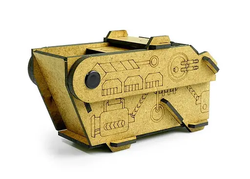 Аксесуар Вежа для кубиків Pandora's Box Studio MDT-7 Мобільна башта оборони Dice Tower Mobile Defense Tower (LP006-064) - фото 7