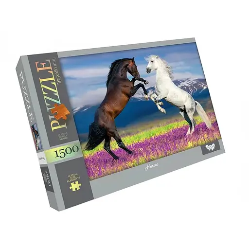 Пазл классический "Дуэль" Danko Toys C1500-04-05, 1500 элементов - фото 1