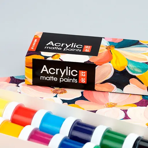 Набор акриловых красок Arteo Nature матовый 12x10 мл - фото 4