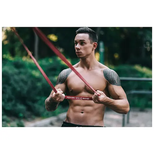 Еспандер-петля 4Fizjo Power Band (Гумка для фітнесу і спорту) 45 мм 26-36 кг 4FJ1080 (P-5907222931080) - фото 3