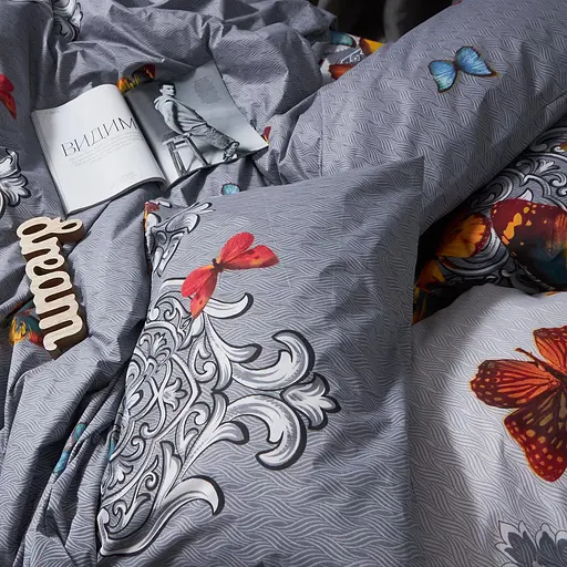 Набор наволочек Moon&Star Мікросатин Premium Butterfly Dream 60х60 см 2 шт - фото 4