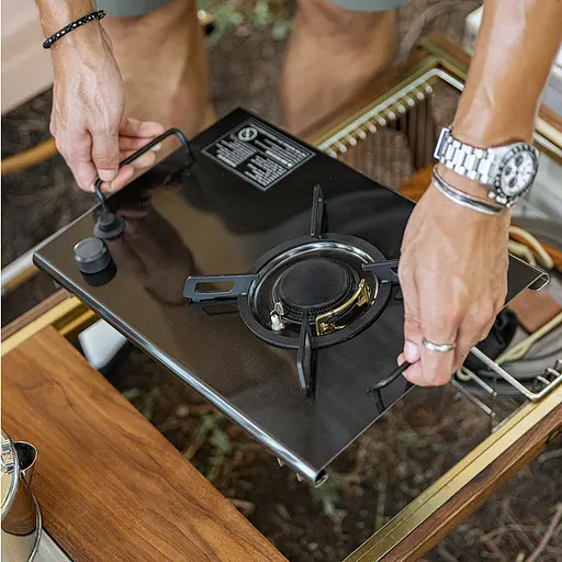 Туристическая плита стол Naturehike NH20RJ001 4000Вт (Черный) - фото 3