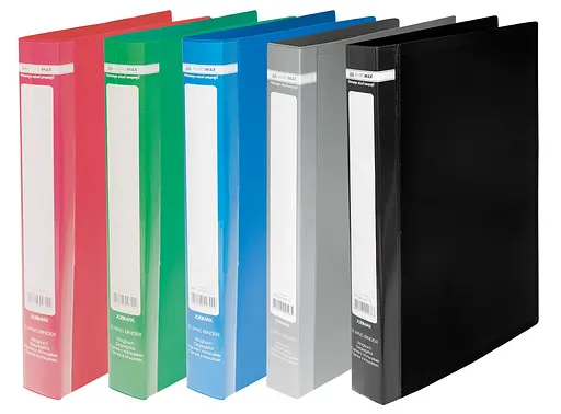 Папка пластикова з 2-ма кільцями, А4 (25 мм), Jobmax, BM.3161-99 (В асортименті) - фото 2