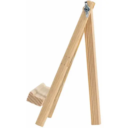 Мольберт настільний ROSA Studio А6 (2шт ) сувенірний 11х11х15см макс висота полотна 20 см  - фото 3