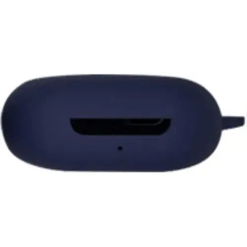 Чохол-накладка DK Silicone Candy Friendly з карабіном для Oppo Enco W11/W12 (dark blue)
