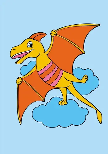 Детская раскраска "Посмотри и раскрась: Динозаврики" 628005 - фото 2