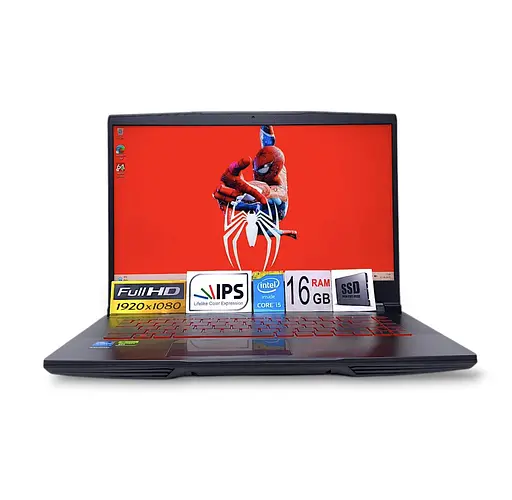 Ноутбук MSI 15.6" GF63 IPS 144HzCore i5-12450H 8ядер 16Gb SSD 512GB Nvidia RTX4050 6GB (11405) Б/в - фото 1
