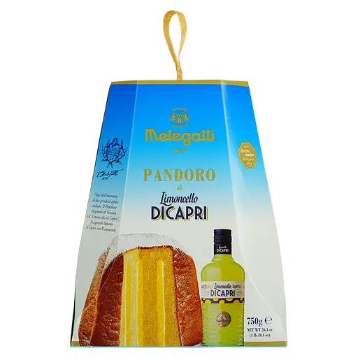 Кекс Melegatti Pandoro Limoncello di Capri с кремом лимончелло 750 г