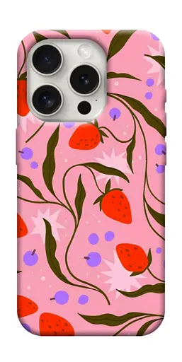 TPU чохол Strawberry pink - фото 1