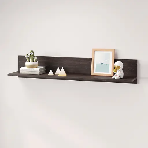 Полка открытая MebelStar Лилу 110x22x20 см Дуб ристрето (MBS-1357) - фото 2