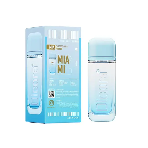 Туалетна вода жіноча Маямі Dicora Urban Fit 150 мл - фото 2